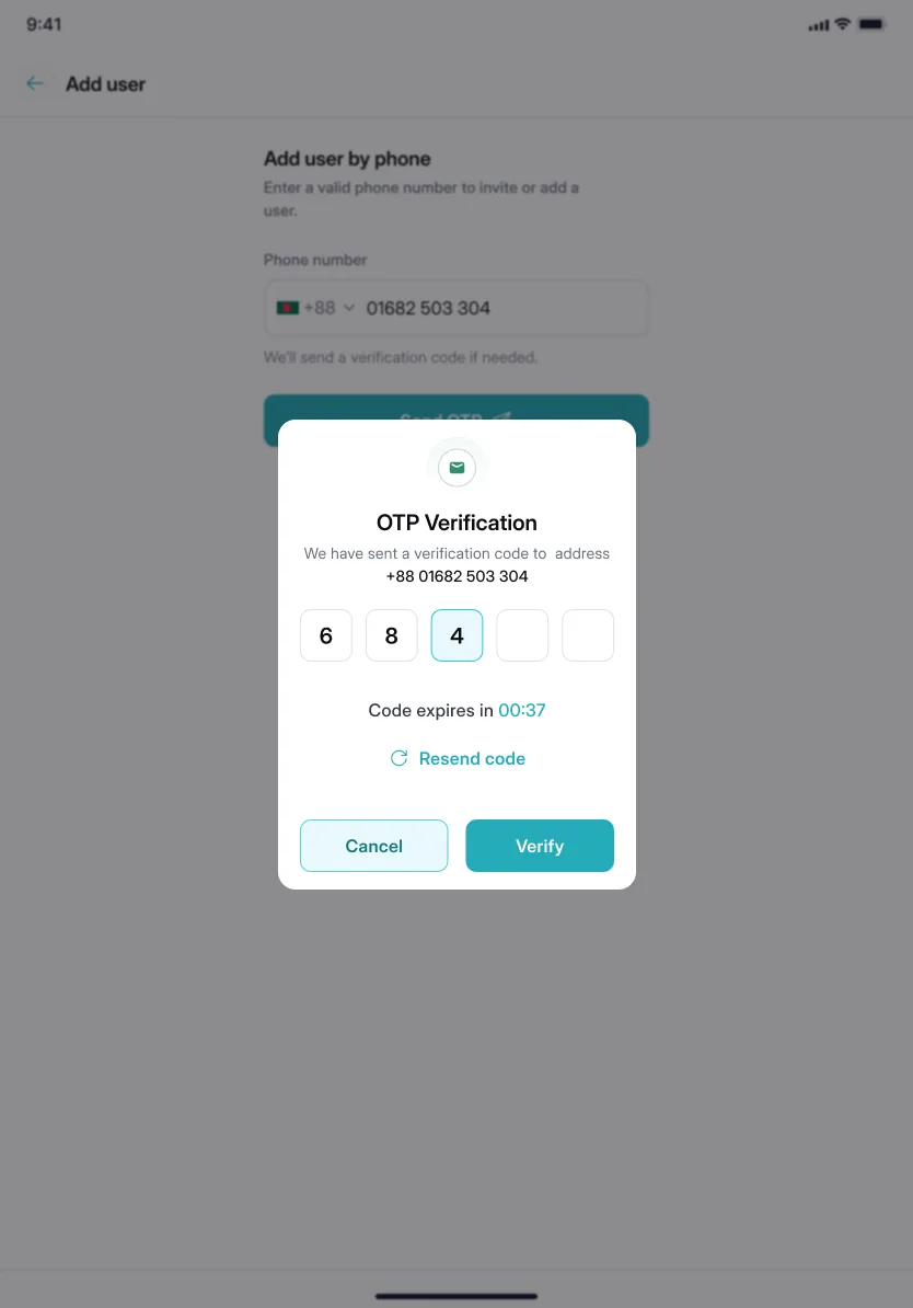 ComMicPlan Community Health SaaS, screen 13