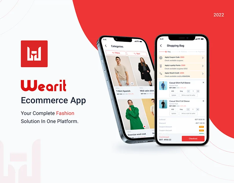Wearit – Ecommerce App – 1